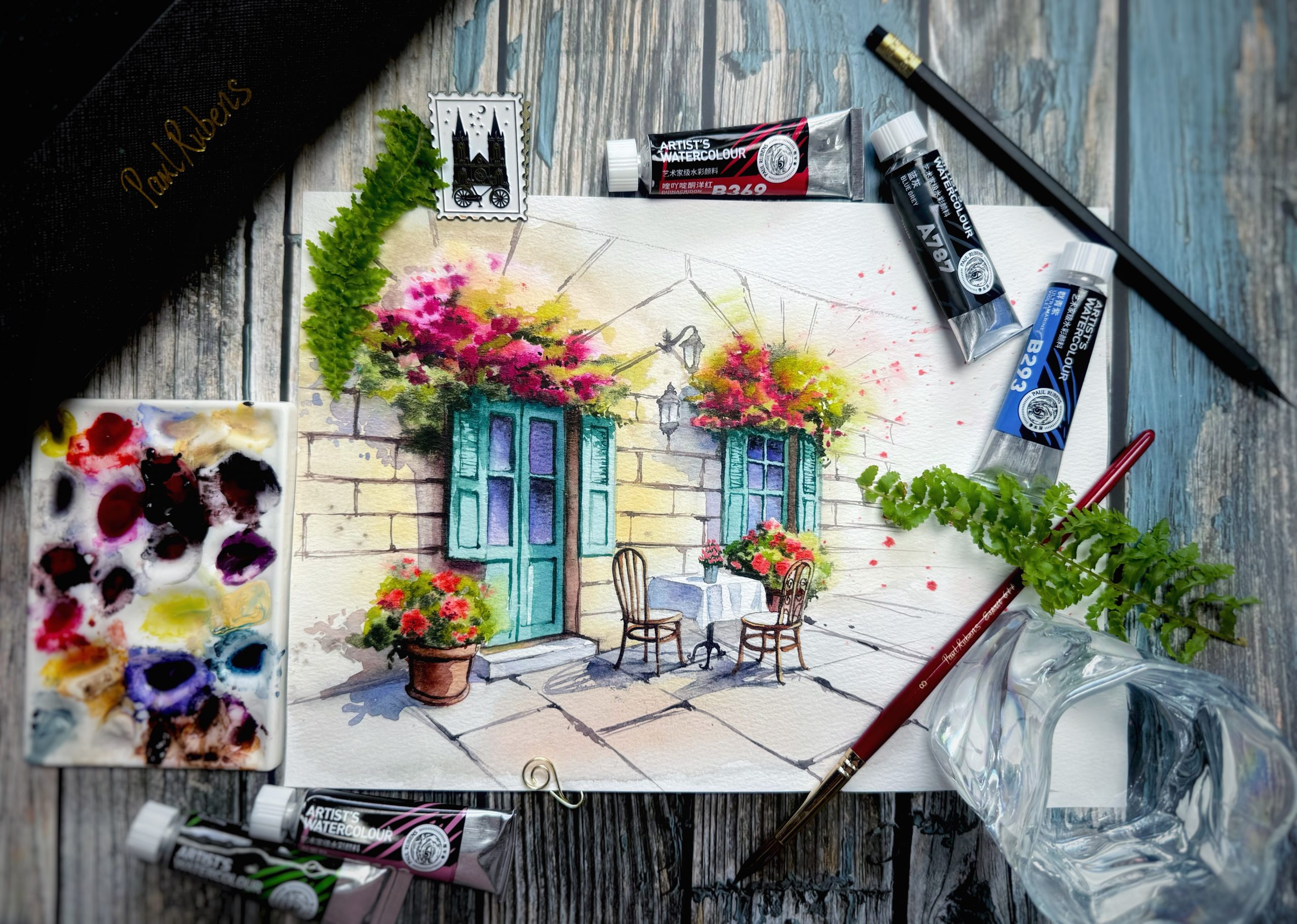 Premier!!!NEU!!!Paul Rubens extra-feine Aquarellfarben, 15 ml Tube – Bild 40