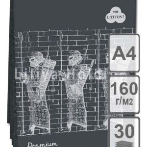 Palazzo Pastellpapier Skizzenbuch, Spiral Bindung, 160 g 40% Baumwolle,  30 Blätter Packung, A4 Premium Ground