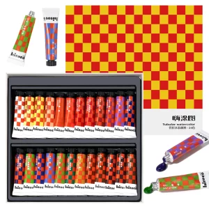 NEU, Paul Rubens Hitutu Studio Aquarell 24 Farben Set, 12 ml Tube